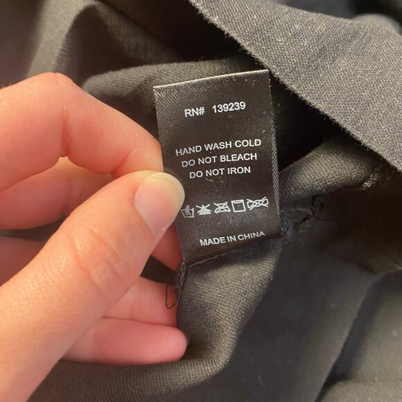 Tuckernuck Pomander‎ Place Black Finley Flutter Sleeve Dres Size XXXL Preppy - Picture 8 of 9